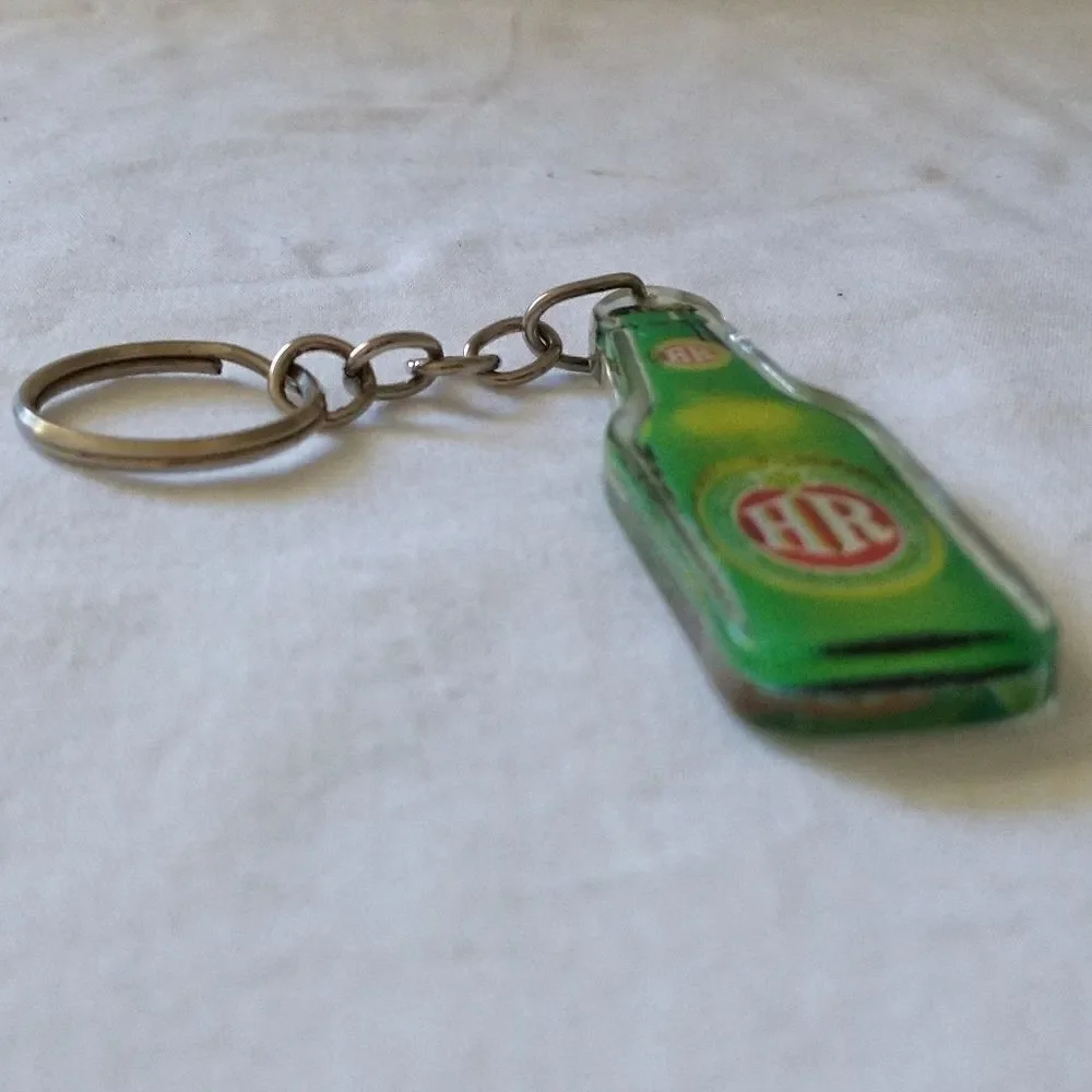 Hijos De Rivera Key Ring Spanish‎ Beer Keychain Bottle Promo Fob Holder Brewery
